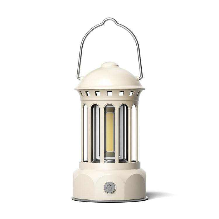 Rechargeable COB Portable Outdoor Camping Lamp Atmosphere Tent Lamp Retro Lamp, Rechargeable Small Beige, Rechargeable Small Black, Rechargeable Small Green, Rechargeable Small Red, Rechargeable Large Beige, Rechargeable Large Black                    ...