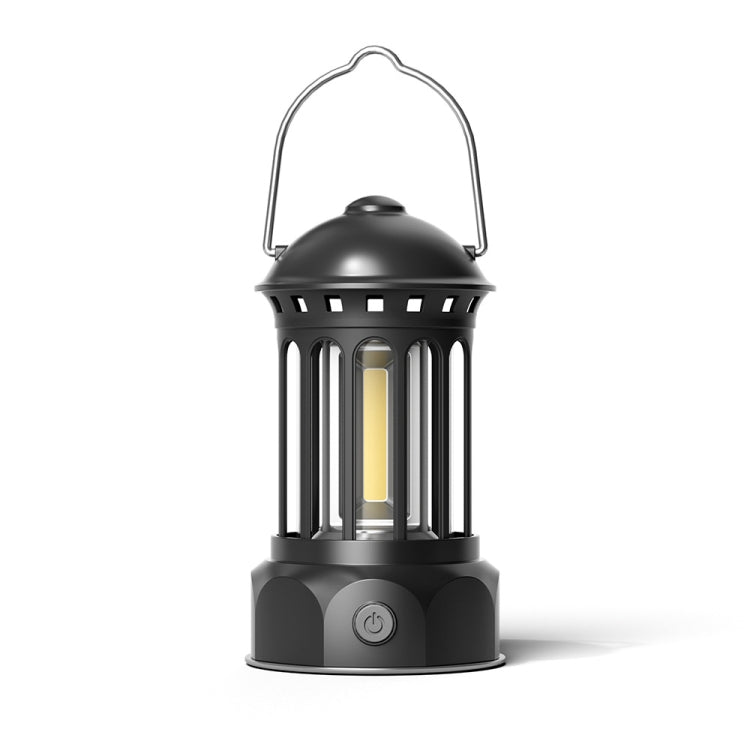 Rechargeable COB Portable Outdoor Camping Lamp Atmosphere Tent Lamp Retro Lamp, Rechargeable Small Beige, Rechargeable Small Black, Rechargeable Small Green, Rechargeable Small Red, Rechargeable Large Beige, Rechargeable Large Black                    ...