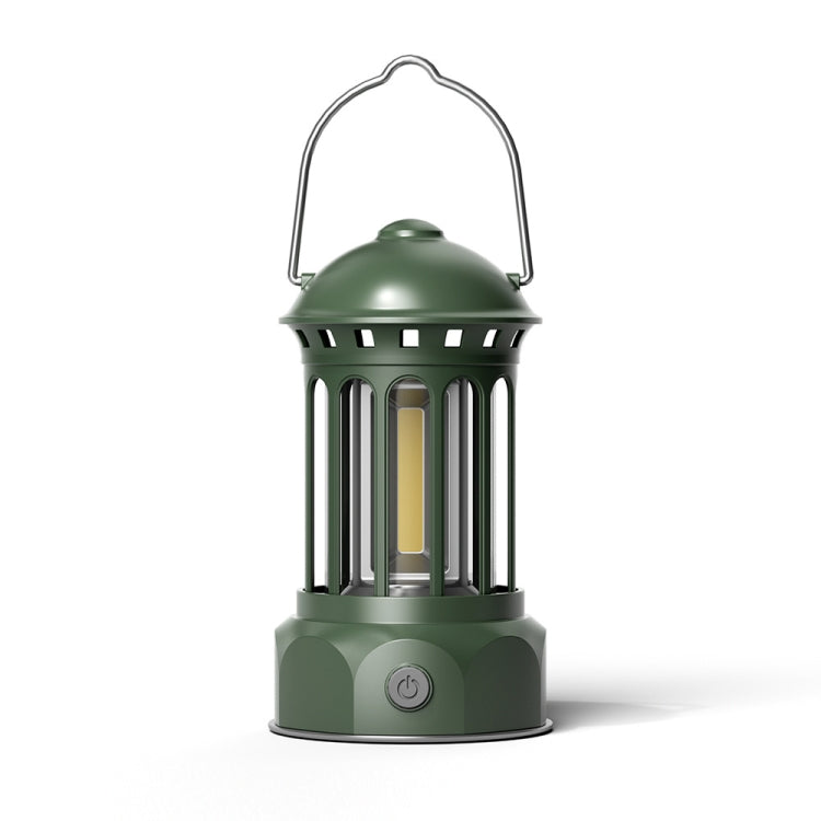 Rechargeable COB Portable Outdoor Camping Lamp Atmosphere Tent Lamp Retro Lamp, Rechargeable Small Beige, Rechargeable Small Black, Rechargeable Small Green, Rechargeable Small Red, Rechargeable Large Beige, Rechargeable Large Black                    ...
