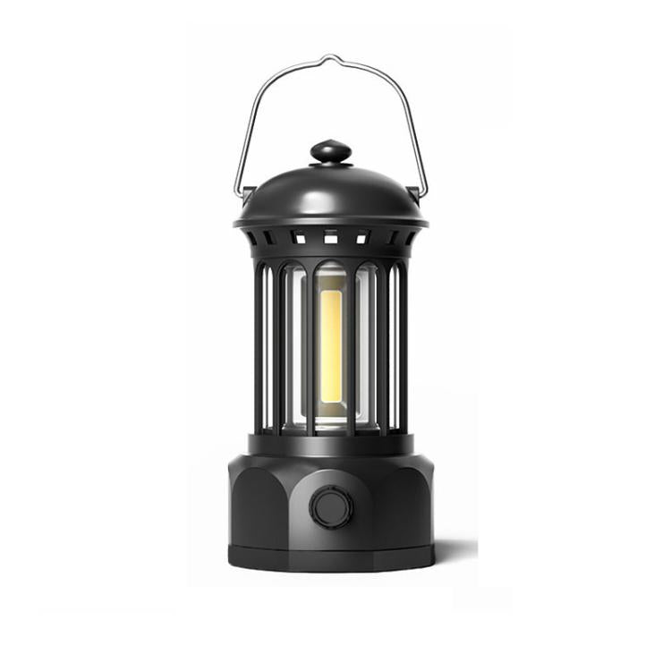 Rechargeable COB Portable Outdoor Camping Lamp Atmosphere Tent Lamp Retro Lamp, Rechargeable Small Beige, Rechargeable Small Black, Rechargeable Small Green, Rechargeable Small Red, Rechargeable Large Beige, Rechargeable Large Black                    ...