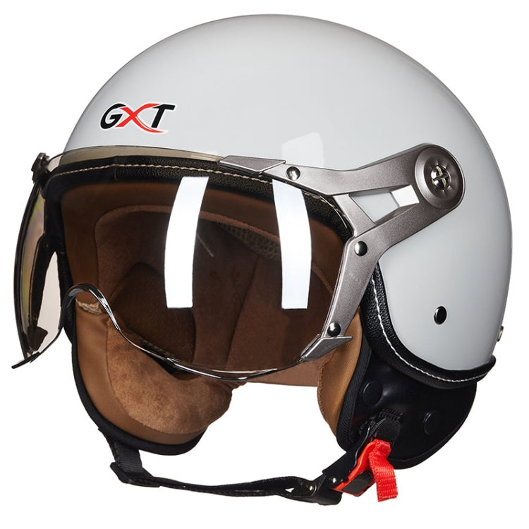GXT Electric Vehicle Half Cover Helmet Four Seasons Retro Helmet, M, L, XL