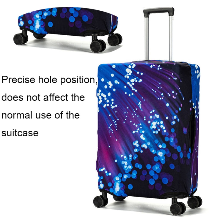 Graffiti Luggage Dust Cover Outdoor Travel Thick Elastic Luggage Protective Cover, S (17-20 inches), M (20-22 inches), L (22-24 inches), XL (24-26 inches), XXL (26-29 inches)