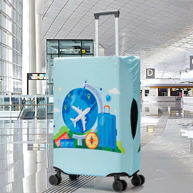 Outdoor Travel Thick Luggage Protective Cover Trolley Case Dust Cover, S (20-23 inches), M (24-26 inches), L (27-29 inches)