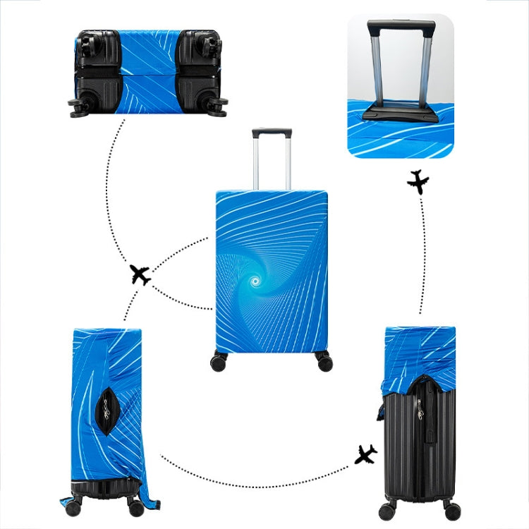 Outdoor Travel Thick Luggage Protective Cover Trolley Case Dust Cover, S (20-23 inches), M (24-26 inches), L (27-29 inches)