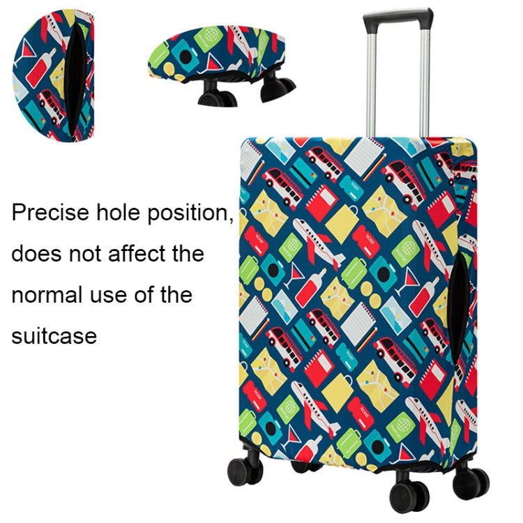 Outdoor Travel Thick Luggage Protective Cover Trolley Case Dust Cover, S (20-23 inches), M (24-26 inches), L (27-29 inches)