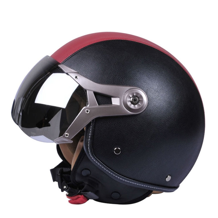 GXT Electric Vehicle Half Cover Four Seasons Retro Helmet, M, L, XL