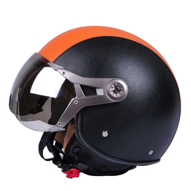 GXT Electric Vehicle Half Cover Four Seasons Retro Helmet, M, L, XL