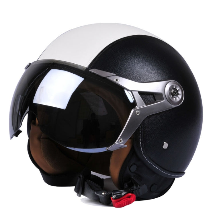 GXT Electric Vehicle Half Cover Four Seasons Retro Helmet, M, L, XL