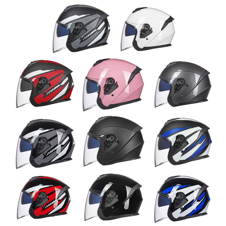 GXT Electric Vehicle Four Seasons Sun Protection & Windshield Double Lens Helmet, M, L, XL
