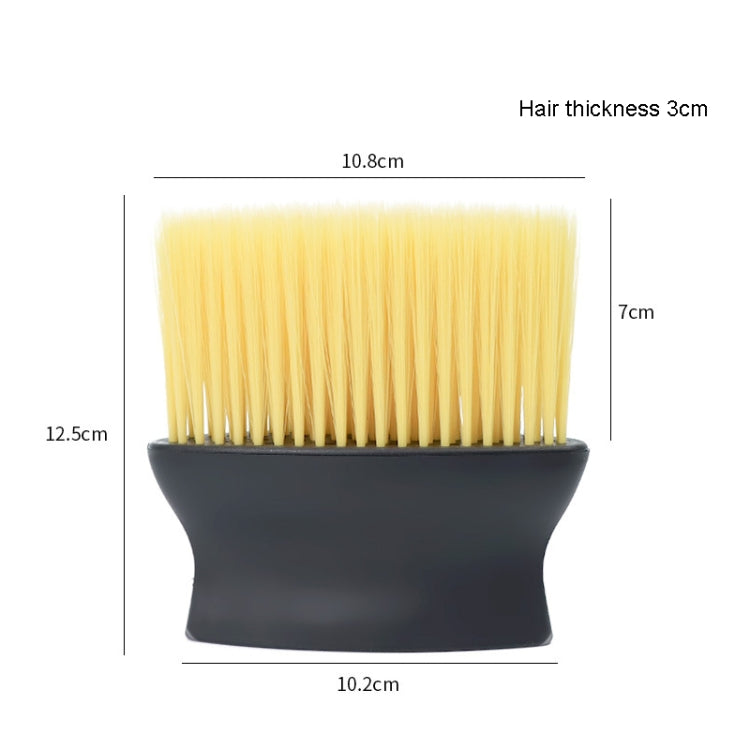 Car Air Conditioning Outlet Cleaning Brush Ultra-Soft Auto Interior Detail Brus, Black, Yellow