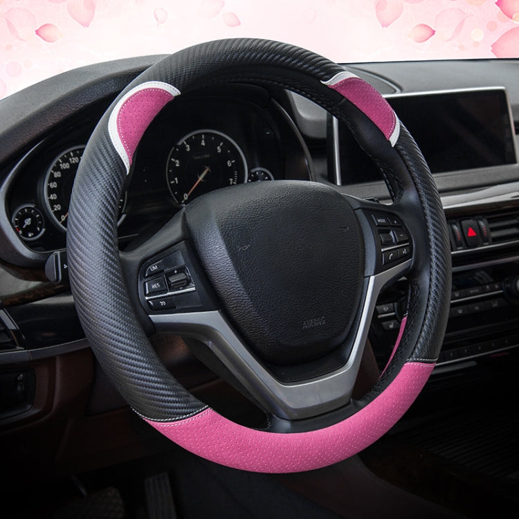 38cm Cute Rabbit Women Cartoon Car Steering Wheel Cover, Round Black Pink, Round Black, Round Black Red, Round Black Rose Red, Round Black Boffee, D  Type Black Pink, D Type Black, D Type Black Red, D Type Black Rose Red, D Type Black Coffee
