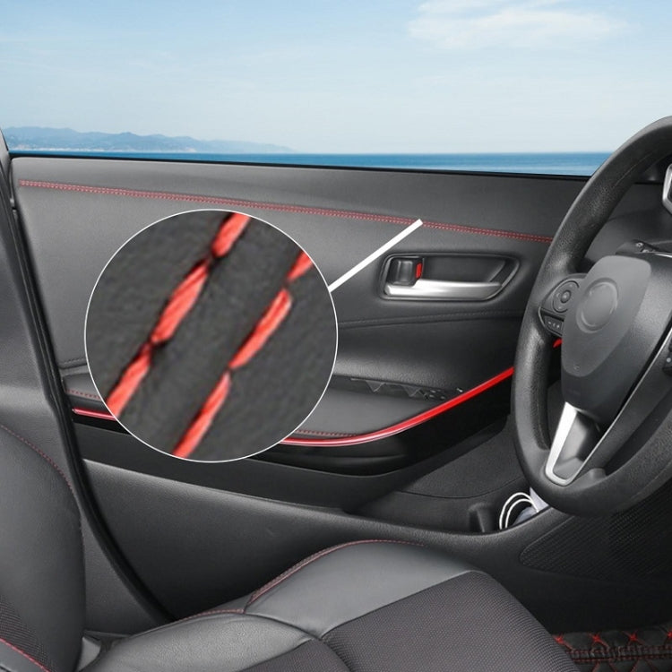 Car Center Console Interior Modification Leather Gap Strip, 0.5m, 2m, 8m