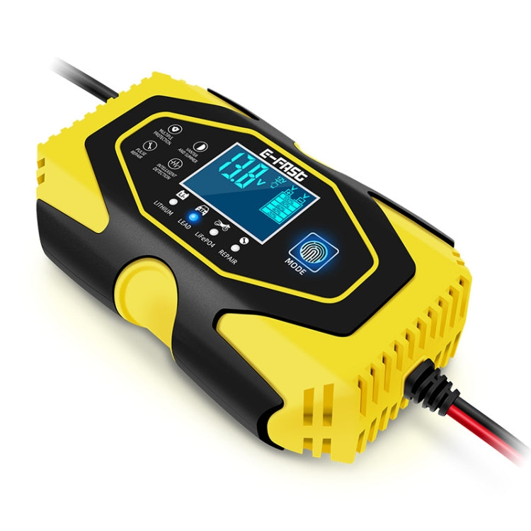 E-FAST Car Battery Charging LED Current Voltage Power Display Charger, EU Plug, US Plug, UK Plug, AU Plug, JPN Plug