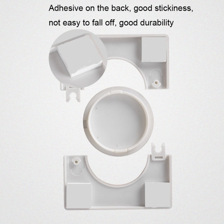 Square Air Conditioning Hole Decoration Cover Wall Hole Plug, Split 5cm White, Split 5cm Gold, Split 5cm Silver, 9cm White, 9cm Gold, 9cm Silver