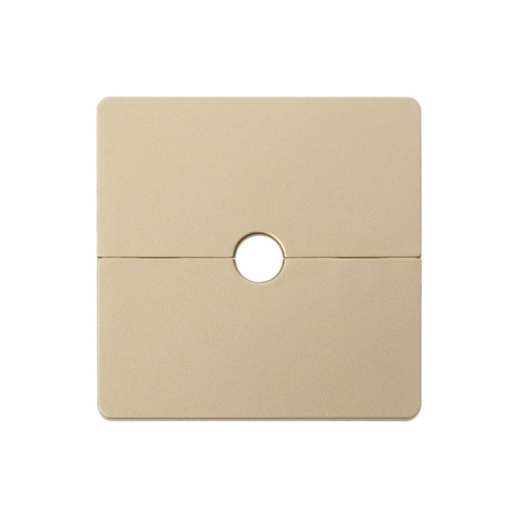 Square Hole Decoration Cover Wall Hole Plug, 1.2cm Hole White, 1.2cm Hole Gold, 1.2cm Hole Silver, 2.2cm Hole White, 2.2cm Hole Gold, 2.2cm Hole Silver