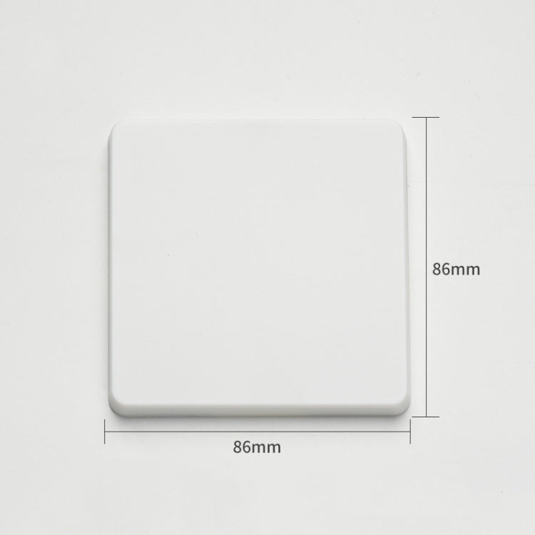 86mm Cover Air Conditioning Hole Blocking Decoration Cover, White, Silver, Black, Gold