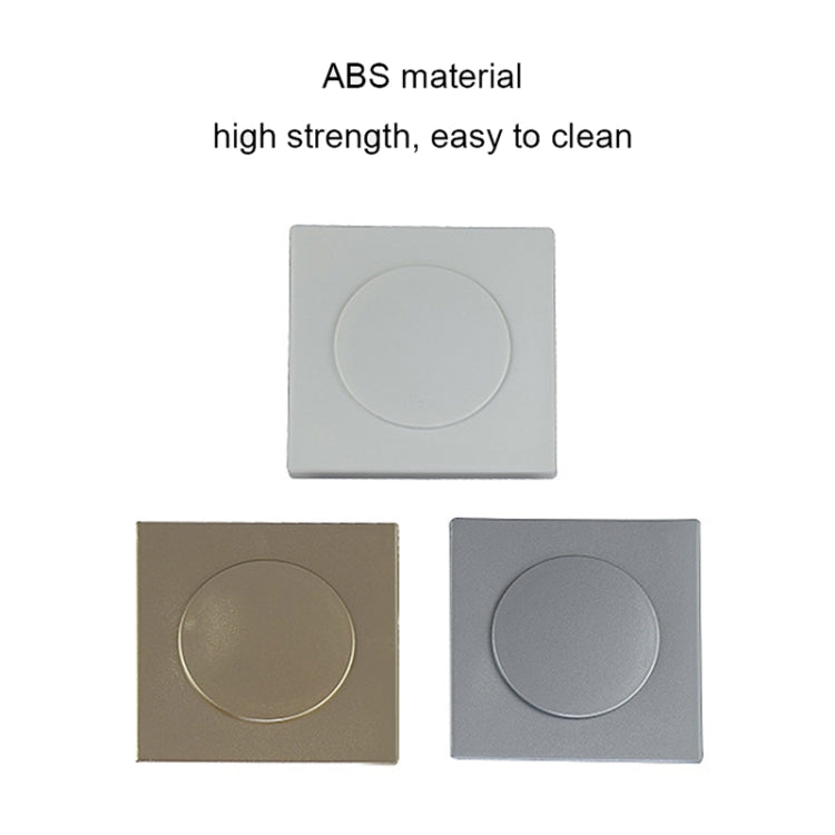 86mm Cover Air Conditioning Hole Blocking Decoration Cover, White, Silver, Black, Gold