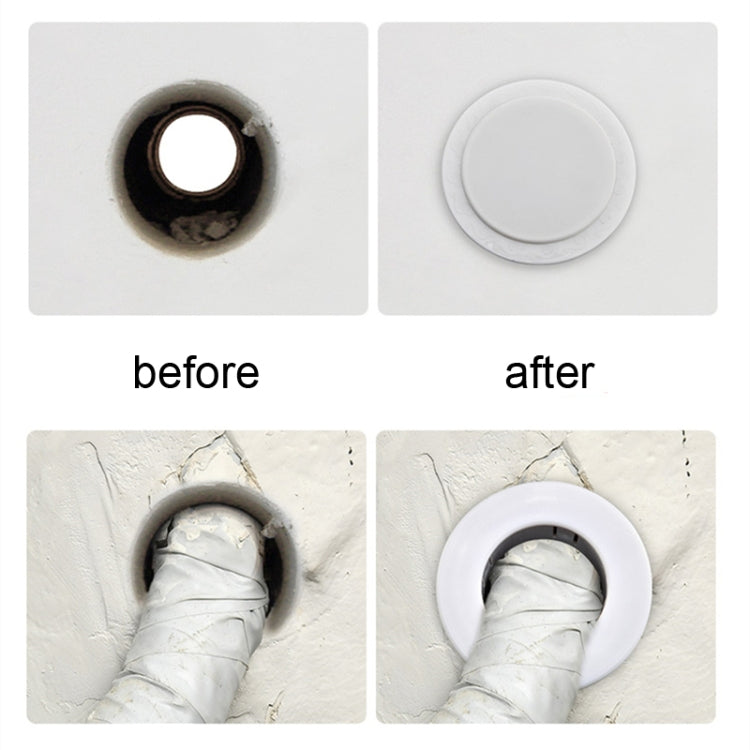 Split Air Conditioning Wall Hole Decorative Cover Plug, 36mm, 46mm, 53mm, 58mm, 68mm, 82mm