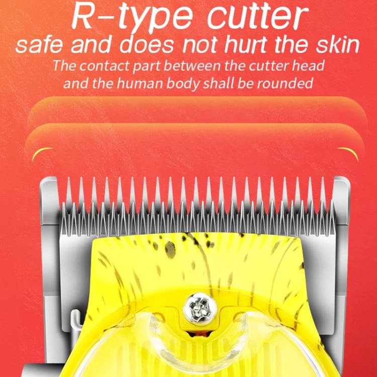 Haircutter Set Transparent Body Oil Head Electric Hair Clipper Men Home Electric Pusher, LM-2032 (Earl Green), LM-2032 (Earl Red), LM-2032 (Earl Yellow), LM-2032 (Scissors Green), LM-2032 (Scissors Red), LM-2032 (Scissors Yellow)