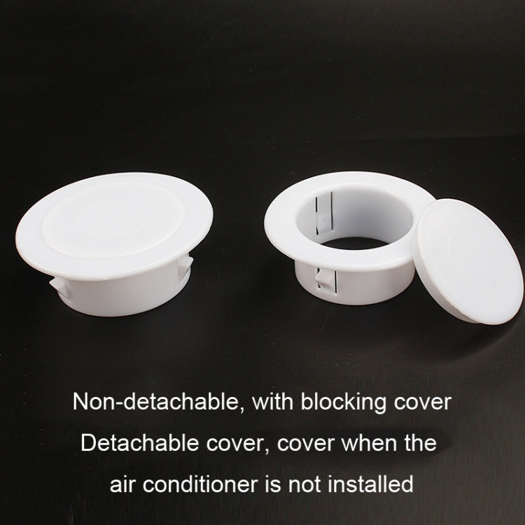 Blocking Cover Air Conditioning Wall Hole Decorative Cover Plug, 40mm, 50mm, 60mm, 70mm, 82mm, 100mm