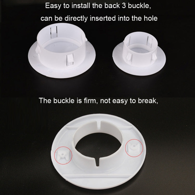 Blocking Cover Air Conditioning Wall Hole Decorative Cover Plug, 40mm, 50mm, 60mm, 70mm, 82mm, 100mm