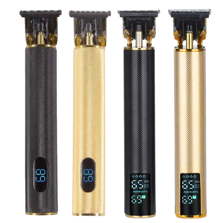 USB Rechargeable Digital Display Engraving Ceramic Knife Electric Hair Clipper, Digital Display (Black), Digital Display (Gold), (Digital Display Black), (Digital Display Gold)