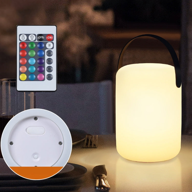 16 Colors LED Night Light with Handle Hanging Lantern USB Rechargeable Table Lamp