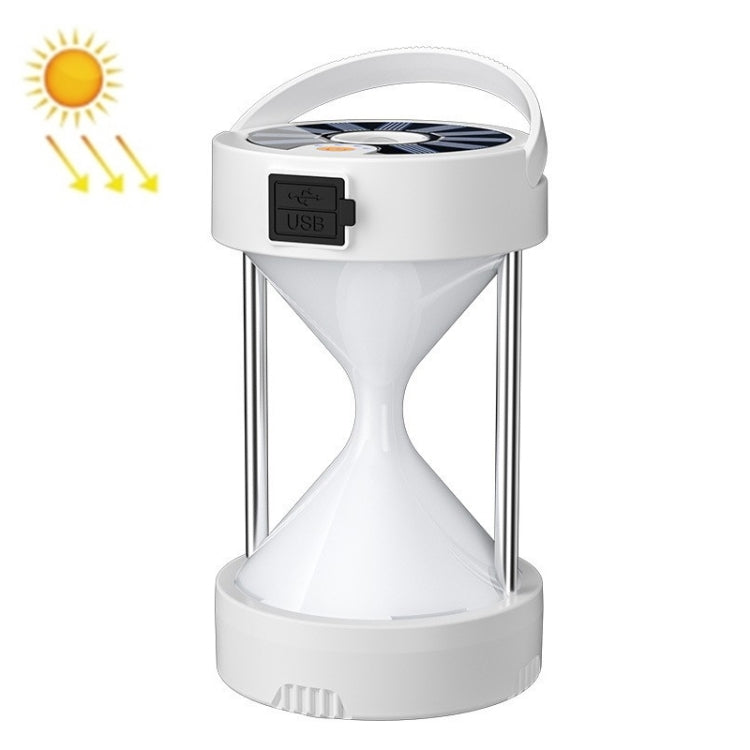 Camping Lantern Outdoor Solar Emergency Lights Multifunctional Tent Light, 5809 White, 5809 Hourglass  Black, 5809 Hourglass White, 5809 Black