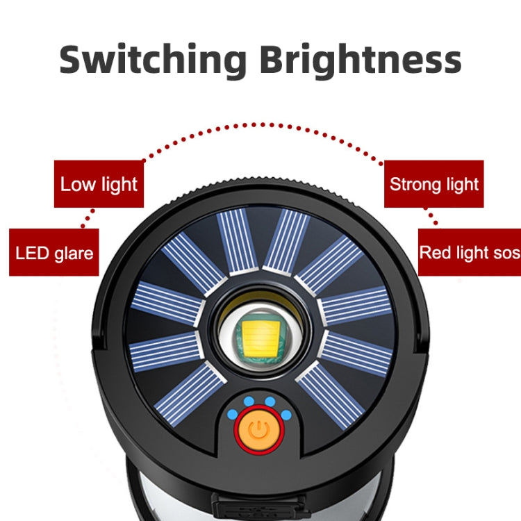 Camping Lantern Outdoor Solar Emergency Lights Multifunctional Tent Light, 5809 White, 5809 Hourglass  Black, 5809 Hourglass White, 5809 Black