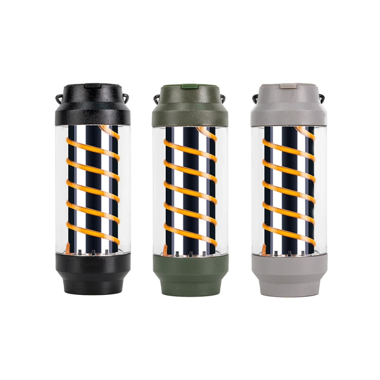 Outdoor Camping Spiral Lamp Waterproof Lighting Multifunctional Tent Hanging Lamp
