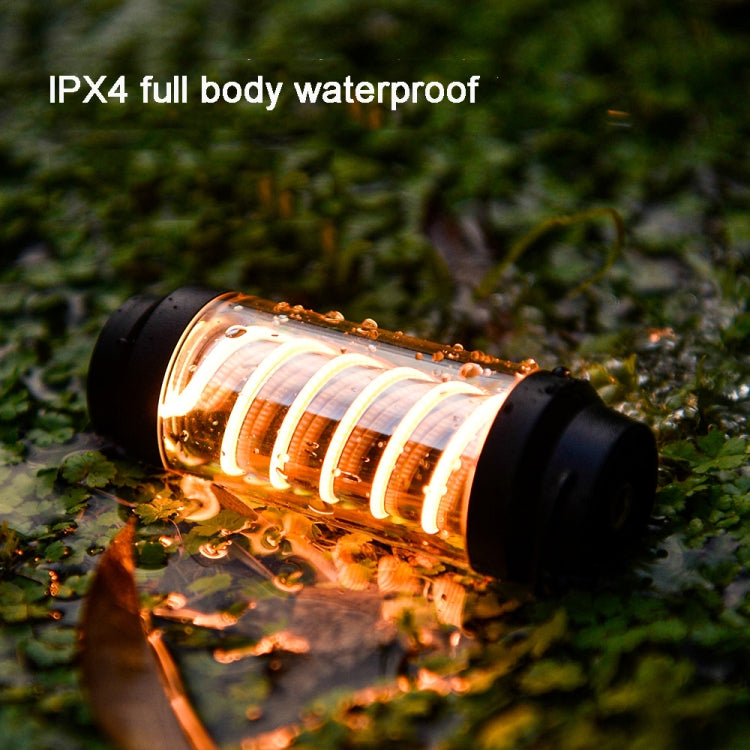 Outdoor Camping Spiral Lamp Waterproof Lighting Multifunctional Tent Hanging Lamp
