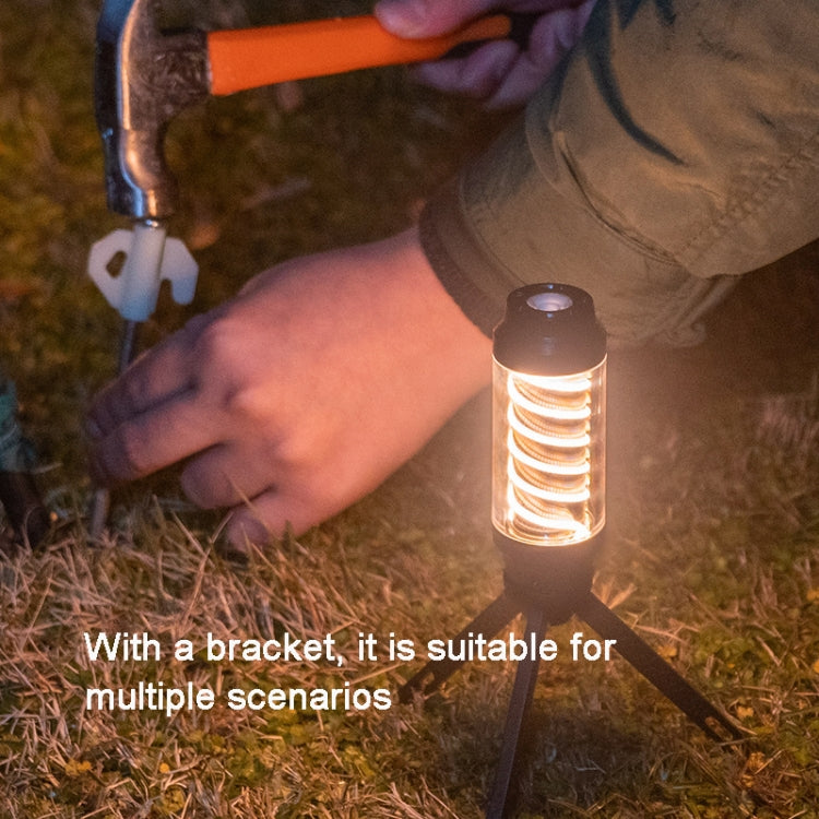 Outdoor Camping Spiral Lamp Waterproof Lighting Multifunctional Tent Hanging Lamp