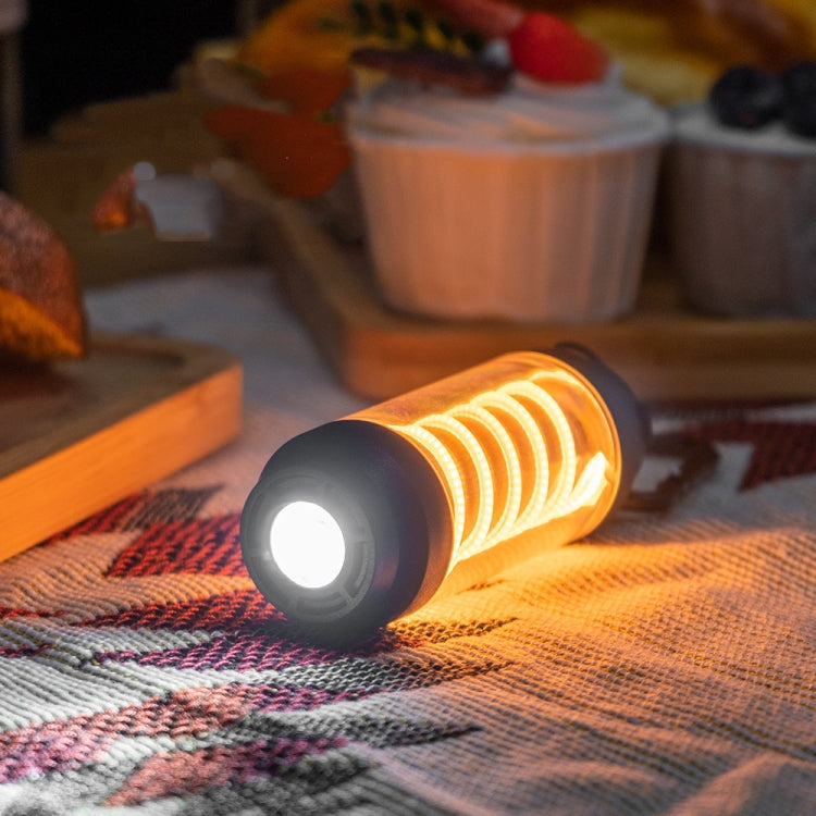 Outdoor Camping Spiral Lamp Waterproof Lighting Multifunctional Tent Hanging Lamp