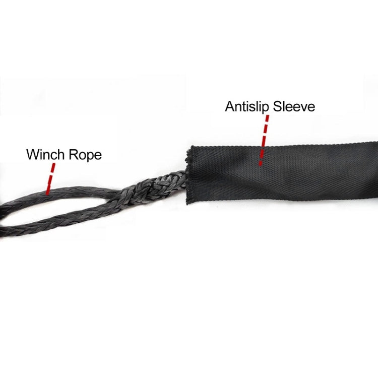 Off-road Rescue Trailer Electric Winch Rope Sheath, 3cm x 1m, 5cm x 1m, 5cm x 2m