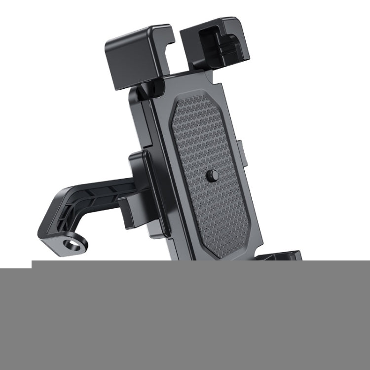 Shockproof Motorcycle Mobile Phone Holder Outdoor Bike Navigation Holder, Rearview Mirror, Handlebars