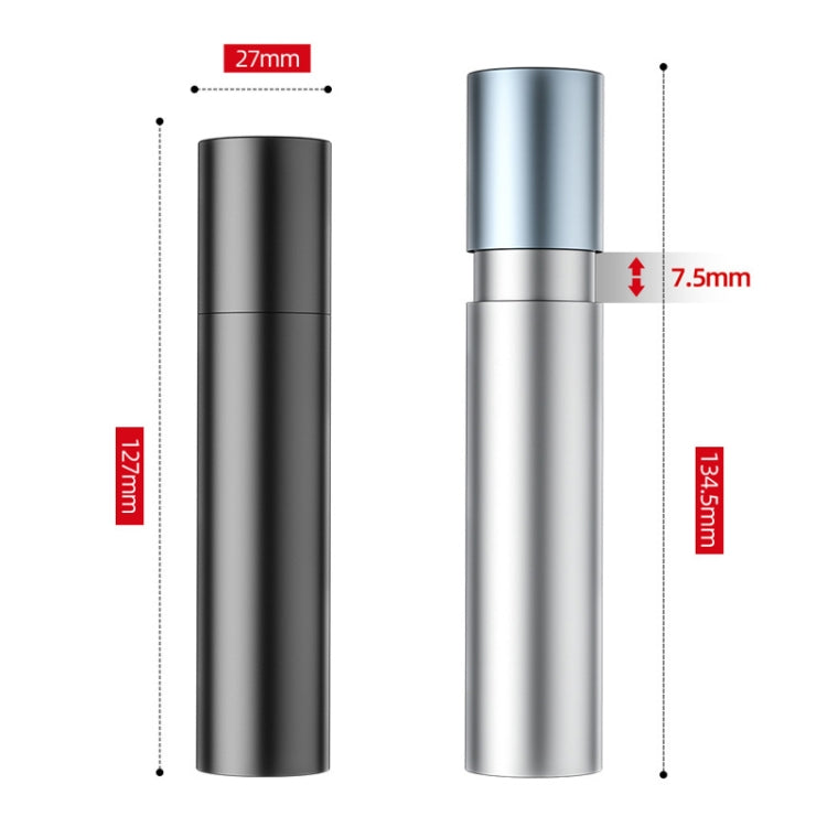 1200mAh LED Outdoor Strong Lighting Lithium Battery Flashlight, Fixed Focus Silver, Fixed Focus Black, Zoom Silver, Zoom Black