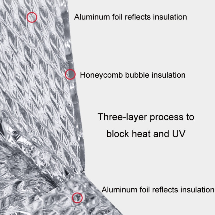 Car Front Windshield Sun Protection Heat Insulation Foldable Sunshade, 130x70cm, 140x70cm, 140x75cm