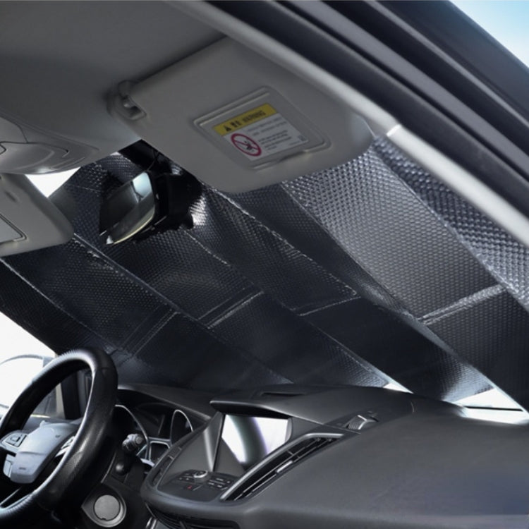 Car Front Windshield Sun Protection Heat Insulation Foldable Sunshade, 130x70cm, 140x70cm, 140x75cm