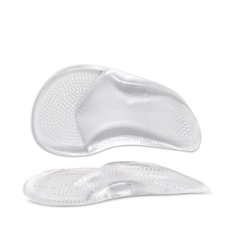 1pair Flat Feet Arch Support Shoe Insoles Adhesive Reusable Arch Cushions, L 40-45, S 35-40
