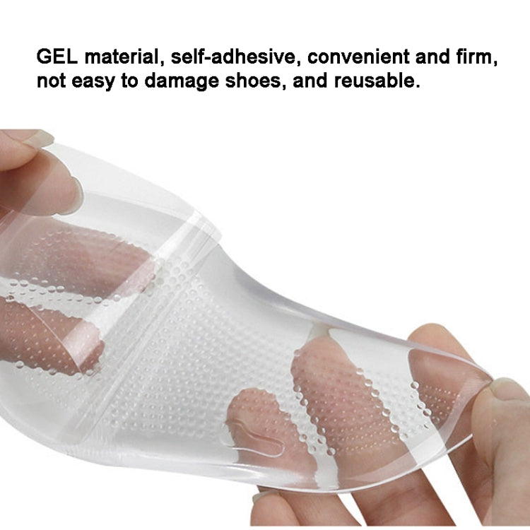 1pair Flat Feet Arch Support Shoe Insoles Adhesive Reusable Arch Cushions, L 40-45, S 35-40