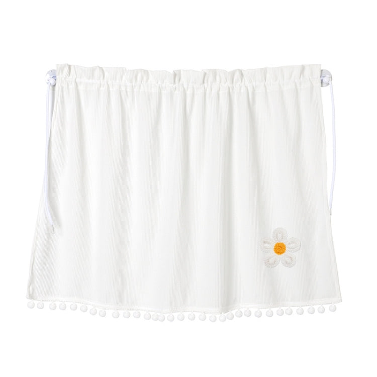 Car Sun Protection Blackout Curtain Cartoon Sunshade Curtain, Five Sunflowers, One Sun Flower, Yellow Pink Blue Flower, Green Blue Red Flower, Five Sun Flowers 1, Five Sun Flowers 2, Light Board White Curtain