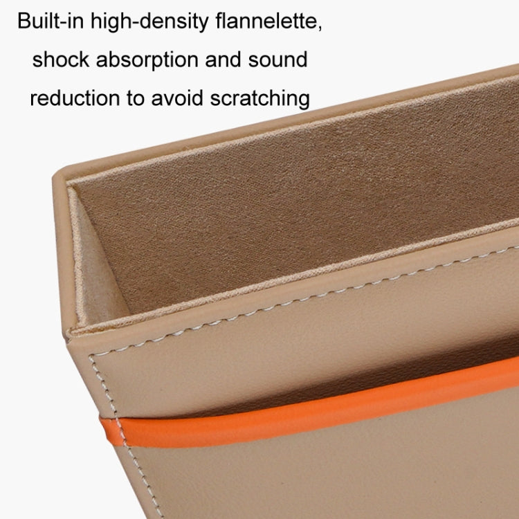 Leather Car Seat Gap Multifunctional Storage Box