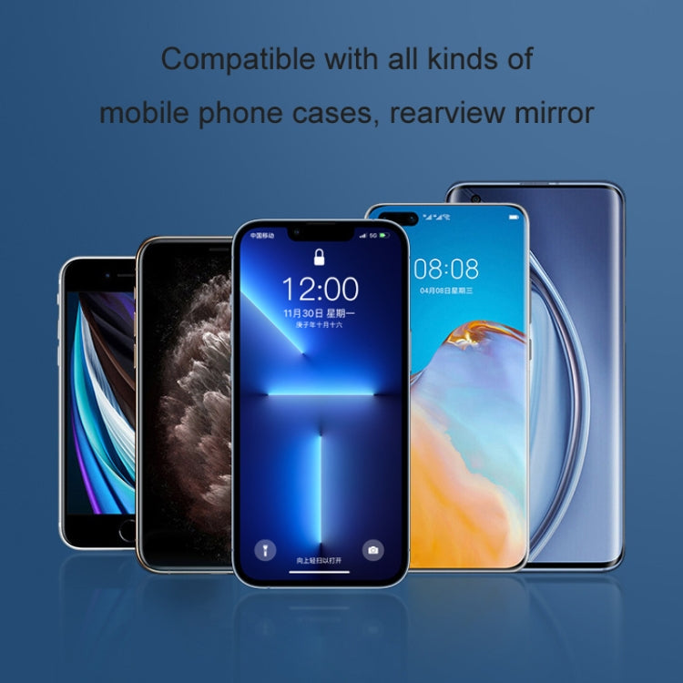 Car Rearview Mirror Navigation Retractable Multifunctional Mobile Phone Holder