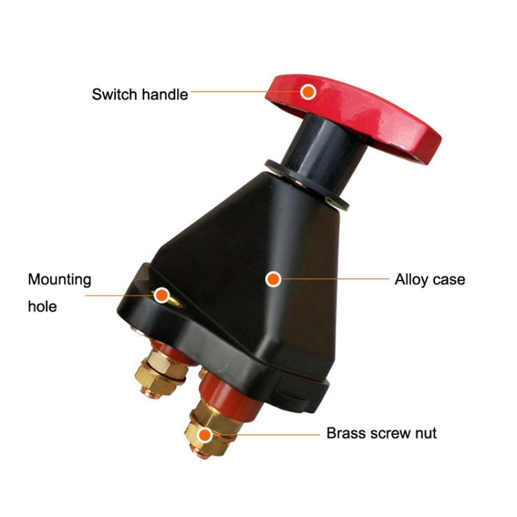 Ship Yacht Power Supply Power-off Switch Battery High Current Protection Control Switch, A802