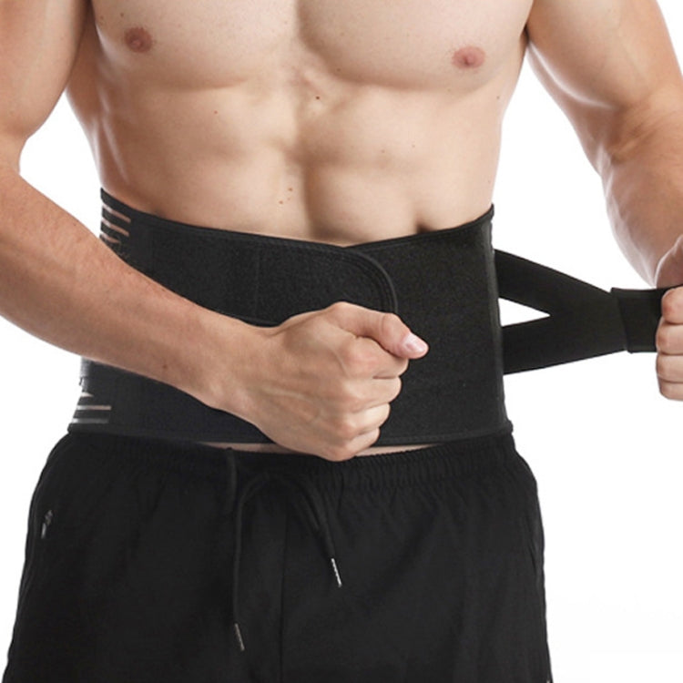 Elastic Double Compression Waist Support Fitness Mesh Breathable Sports Weightlifting Belt, S, M, L, XL, XXL