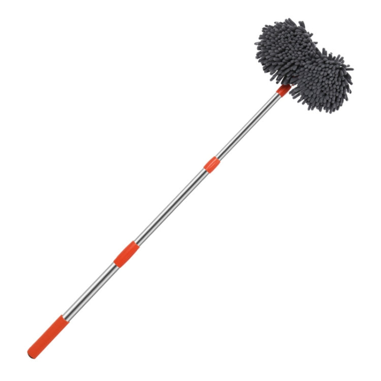 Car Wash Mop Soft Brush Long Handle Telescopic Rotary Car Cleaning Tool