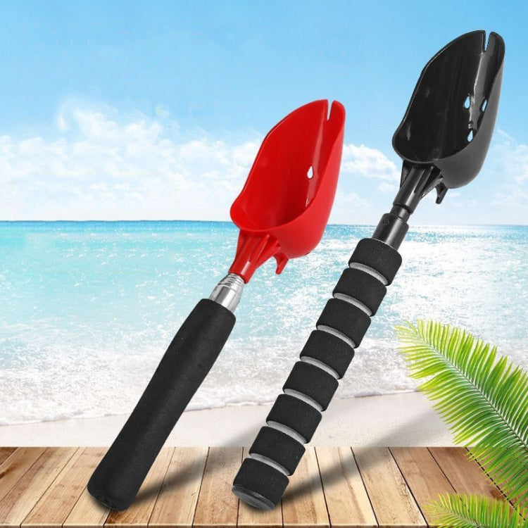 Fishing Bait Throwing Spoon Nesting Device Retractable Casting Scoop, Stainless Steel, Aluminum Alloy