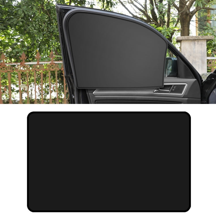 Heat-insulating Opaque Vinyl Coated Magnetic Car Curtains, Full Blackout Principal Drive, Full Blackout Co-pilot, Full Blackout Rear Row, Titanium Silver Principal Driver, Titanium Silver Co-pilot, Titanium Silver Rear Row