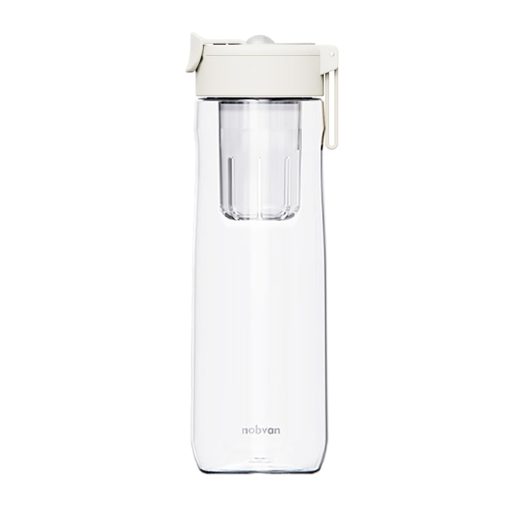 Nobvan Magic Ball Magnetic Bomb Tea Warehouse Tritan Large Capacity Sports Cup, 550ml (Transparent), 550ml (Gray), 800ml (Transparent), 800ml (Blue ), 800ml (Purple), 1000ml (Transparent), 1000ml (Gray), 1200ml (Transparent), 1200ml (Gray)