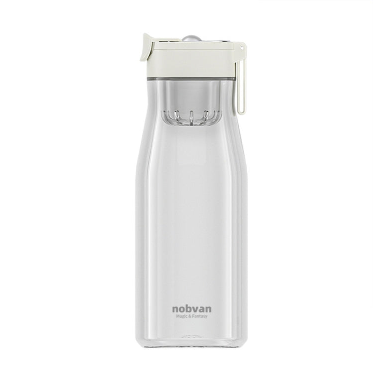 Nobvan Magic Ball Magnetic Bomb Tea Warehouse Tritan Large Capacity Sports Cup, 550ml (Transparent), 550ml (Gray), 800ml (Transparent), 800ml (Blue ), 800ml (Purple), 1000ml (Transparent), 1000ml (Gray), 1200ml (Transparent), 1200ml (Gray)